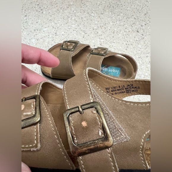 Scott David Lil Jack brown/beige set of two sandals (Size 8) - Picture 8 of 8